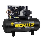 Compressor Pistão Schulz 350L 10HP 220V (380V) Max MSV 40|350 Industrial